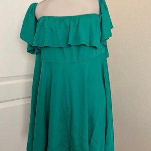 Women's dresses, round neck with ruffles tunic type